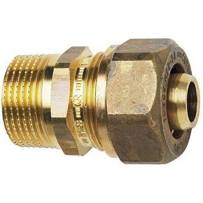 Imi Hydronic Engineering, Zubehör Sanitärinstallation, Overgangs nippel kompression TA 15X3/4 PN10 Imi Hydronic Engineering, Zubehör Sanitärinstallation, Overgangs nippel kompression TA 15X3/4 PN10