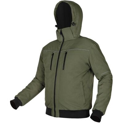 Topex, Arbeitsjacke, Kurtka ocieplana z kapturem OUTDOOR zielona rozmiar XL (XL) Topex, Arbeitsjacke, Kurtka ocieplana z kapturem OUTDOOR zielona rozmiar XL (XL)