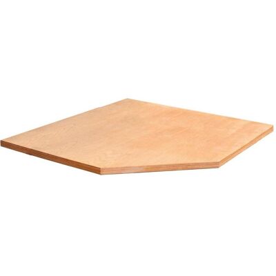 VAR, Werkbank Zubehör, Eckarbeitsplatte Holz T69, 1101x1101x40 mm (Holz) VAR, Werkbank Zubehör, Eckarbeitsplatte Holz T69, 1101x1101x40 mm (Holz)