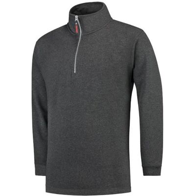 Tricorp, Arbeitsoberteil, Sweater ritskraag - Casual - 301010 - Rood - maat M (M) Tricorp, Arbeitsoberteil, Sweater ritskraag - Casual - 301010 - Rood - maat M (M)