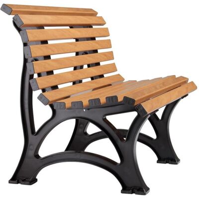 Blome, Gartenbank, Gartenbank Amrum 80 x 121 x 64 cm Belastbarkeit bis 160 kg Kunstoff Holzoptik Blome, Gartenbank, Gartenbank Amrum 80 x 121 x 64 cm Belastbarkeit bis 160 kg Kunstoff Holzoptik
