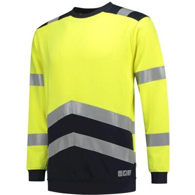 Tricorp, Arbeitsoberteil, 303002FluoryellowInkM Sweater Multinorm Bicolor (M) Tricorp, Arbeitsoberteil, 303002FluoryellowInkM Sweater Multinorm Bicolor (M)