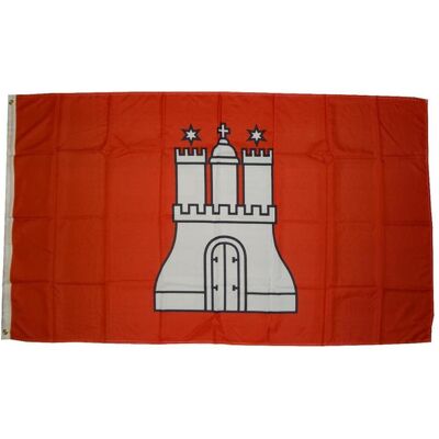 trends4cents, Fahne, Flagge Hamburg 250 x 150 cm Fahne mit 3 Ösen 100g/m² Stoffgewicht Hissflagge Hissen (250 x 150 cm) trends4cents, Fahne, Flagge Hamburg 250 x 150 cm Fahne mit 3 Ösen 100g/m² Stoffgewicht Hissflagge Hissen (250 x 150 cm)
