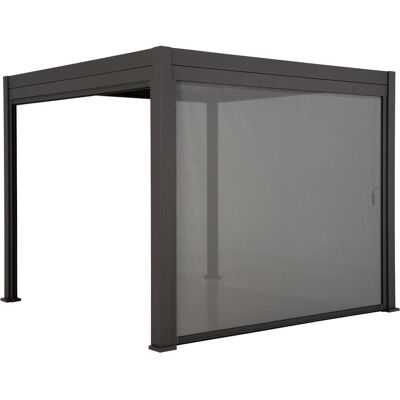 Leco, Pavillon, Rollo 3 m zur Lamellenpergola DELUXE anthrazit (1 cm, 279 cm) Leco, Pavillon, Rollo 3 m zur Lamellenpergola DELUXE anthrazit (1 cm, 279 cm)