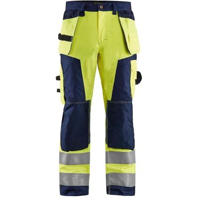 Blakläder, Arbeitshose, unisex Warnschutzhose 1568 gelb, marine Grösse 54 (54, 84) Blakläder, Arbeitshose, unisex Warnschutzhose 1568 gelb, marine Grösse 54 (54, 84)