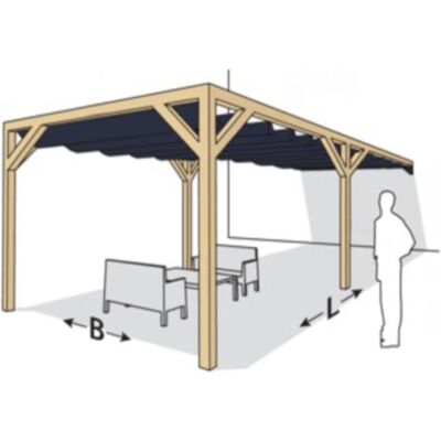 Platinum Sun & Shade, Pavillon, Pergola Kit Verlängerung (19.30 cm, 23.50 cm) Platinum Sun & Shade, Pavillon, Pergola Kit Verlängerung (19.30 cm, 23.50 cm)