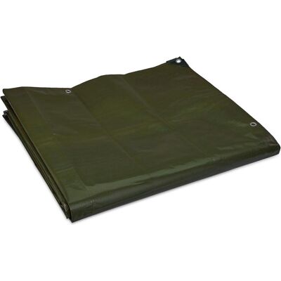 Relaxdays, Abdeckplane, Abdeckplane 200g/m² grün (5 x 4 m) Relaxdays, Abdeckplane, Abdeckplane 200g/m² grün (5 x 4 m)