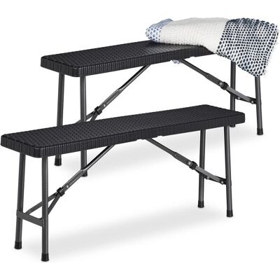 Relaxdays, Gartenbank, Bierbank-Set Relaxdays, Gartenbank, Bierbank-Set