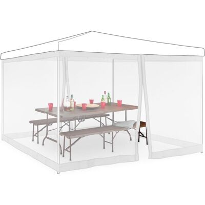 Relaxdays, Pavillon Zubehör, Moskitonetz Pavillon (300 cm, 1200 cm) Relaxdays, Pavillon Zubehör, Moskitonetz Pavillon (300 cm, 1200 cm)