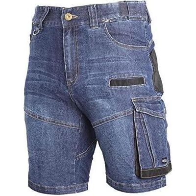 Lahti Pro, Arbeitshose, L40707 Jeans-Arbeitsshorts – Grösse L – CE-zertifiziert – 12 Taschen (L) Lahti Pro, Arbeitshose, L40707 Jeans-Arbeitsshorts – Grösse L – CE-zertifiziert – 12 Taschen (L)