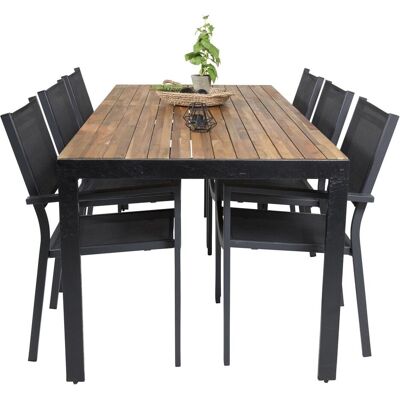 Venture Home, Gartentisch + Balkontisch, Bois, Copacabana (205 x 90 x 75 cm) Venture Home, Gartentisch + Balkontisch, Bois, Copacabana (205 x 90 x 75 cm)