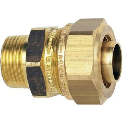 Imi Hydronic Engineering, Zubehör Sanitärinstallation, Overgangs nippel kompression TA 18X3/4 PN10 Imi Hydronic Engineering, Zubehör Sanitärinstallation, Overgangs nippel kompression TA 18X3/4 PN10