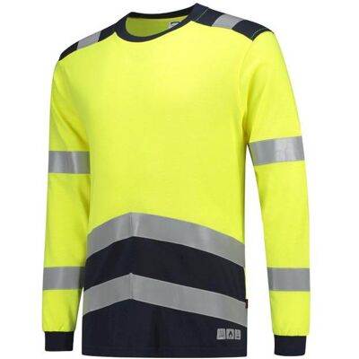 Tricorp, Arbeitsoberteil, 103003FluoryellowInkL T-Shirt Multinorm Bicolor (L) Tricorp, Arbeitsoberteil, 103003FluoryellowInkL T-Shirt Multinorm Bicolor (L)