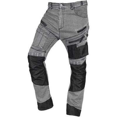 Topex, Arbeitshose, Spodnie robocze DENIM wzmocnienia Oxford szare rozmiar XL (XL) Topex, Arbeitshose, Spodnie robocze DENIM wzmocnienia Oxford szare rozmiar XL (XL)