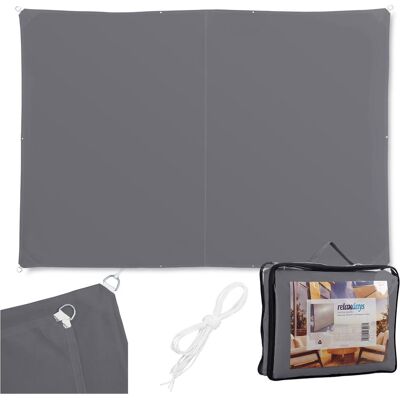 Relaxdays, Sonnensegel, Sonnensegel (500 x 600 cm) Relaxdays, Sonnensegel, Sonnensegel (500 x 600 cm)