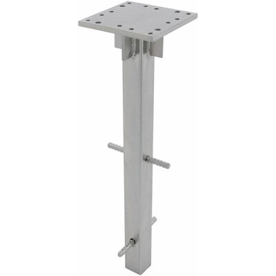 Doppler Silberner Sonnenschirmständer - Bodenanker für Verschiedene Größen Doppler Silberner Sonnenschirmständer - Bodenanker für Verschiedene Größen