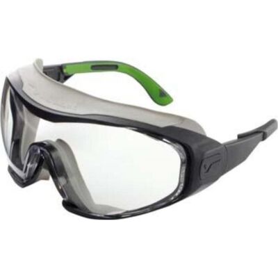Magni, Schutzbrille + Gesichtsschutz, Univet 6X1.00.00.00 Vollsichtbrille "6X1" mit klarem Glas in dunkelgrau/grün Magni, Schutzbrille + Gesichtsschutz, Univet 6X1.00.00.00 Vollsichtbrille "6X1" mit klarem Glas in dunkelgrau/grün