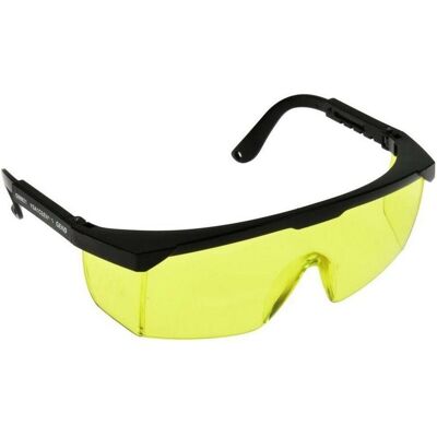 GEKO, Schutzbrille + Gesichtsschutz, Gelbe Schutzbrille GEKO, Schutzbrille + Gesichtsschutz, Gelbe Schutzbrille
