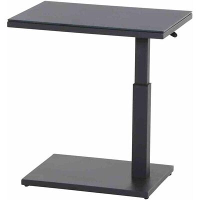 Siena Garden, Beistelltisch - Rechteck, 60cm, Anthrazit - Beistelltisch Siena Garden, Beistelltisch - Rechteck, 60cm, Anthrazit - Beistelltisch