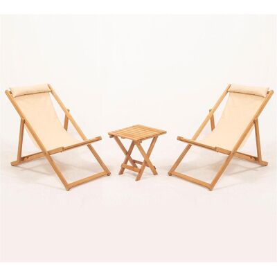 Kalune Design, Gartentisch + Balkontisch, Resty Garden Table Chairs Set (40 x 40 x 40 cm) Kalune Design, Gartentisch + Balkontisch, Resty Garden Table Chairs Set (40 x 40 x 40 cm)