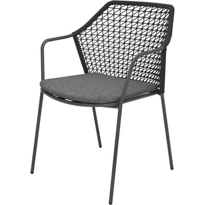 Best Burano Anthrazit Stahl Gartensessel - Outdoor Dining Best Burano Anthrazit Stahl Gartensessel - Outdoor Dining