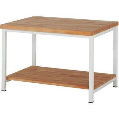 RAU, Werkbank + Arbeitsbock, Werkbank BxTxH 1250x900x840 mm (125 cm, 90 cm) RAU, Werkbank + Arbeitsbock, Werkbank BxTxH 1250x900x840 mm (125 cm, 90 cm)