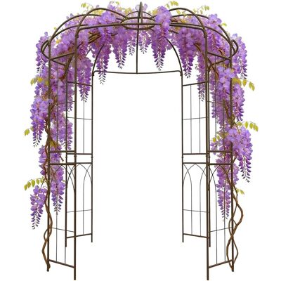 Relaxdays, Pavillon, Rosenpavillon (211 cm, 211 cm) Relaxdays, Pavillon, Rosenpavillon (211 cm, 211 cm)