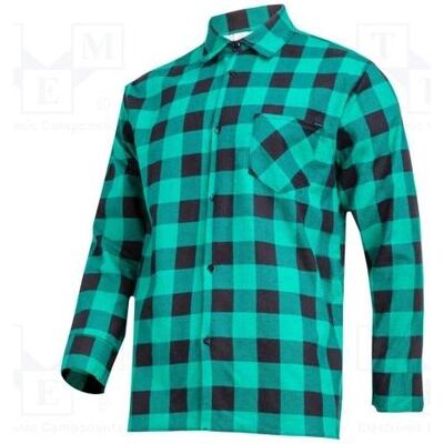 Lahti Pro, Arbeitsoberteil, Shirt Size: M green flannel 170g/m2 (M) Lahti Pro, Arbeitsoberteil, Shirt Size: M green flannel 170g/m2 (M)