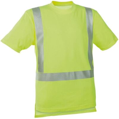 Magni, Arbeitsoberteil, Warnschutz T-Shirt 53020 leuchtgelb L (L) Magni, Arbeitsoberteil, Warnschutz T-Shirt 53020 leuchtgelb L (L)