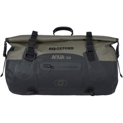 Oxford, Motorradgepäck, Aqua T-50 Roll Bag Khaki/Black (50 l) Oxford, Motorradgepäck, Aqua T-50 Roll Bag Khaki/Black (50 l)