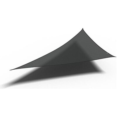 Platinum Sonnensegel, Coolfit Sonnensegel 3-Eck, schwarz 90° Bezug aus 285g/m² Polyethylen (HDPE), 400x400x570 cm (400 x 400 cm) Platinum Sonnensegel, Coolfit Sonnensegel 3-Eck, schwarz 90° Bezug aus 285g/m² Polyethylen (HDPE), 400x400x570 cm (400 x 400 cm)