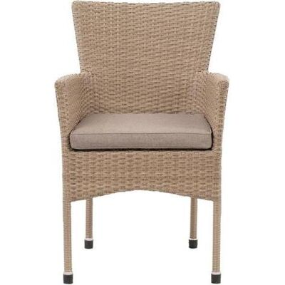 Domoletti, Gartenstühle, Garden chair Rana 53000010173, brown,62x58x87cm Domoletti, Gartenstühle, Garden chair Rana 53000010173, brown,62x58x87cm
