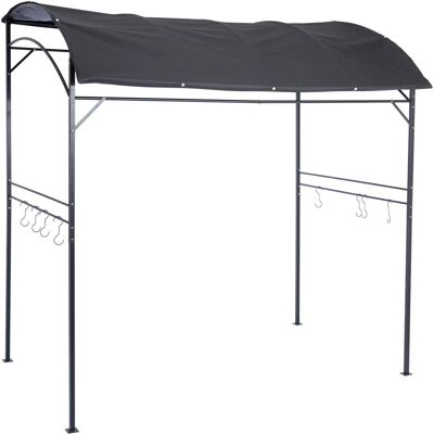 Relaxdays, Pavillon, Grill-Pavillon (150 cm, 220 cm) Relaxdays, Pavillon, Grill-Pavillon (150 cm, 220 cm)