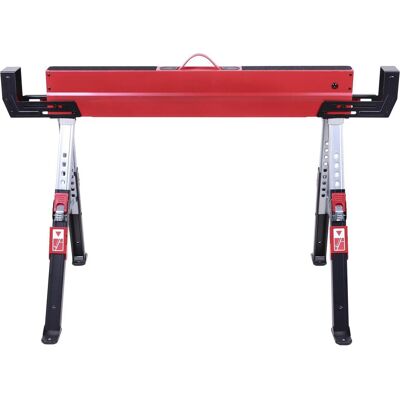 Stier, Werkbank + Arbeitsbock, Premium Falt-Arbeitsbock Sägebock höhenverstellbar 590 kg (Single) (52 cm, 98 cm) Stier, Werkbank + Arbeitsbock, Premium Falt-Arbeitsbock Sägebock höhenverstellbar 590 kg (Single) (52 cm, 98 cm)