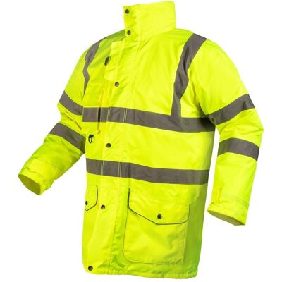 Topex, Arbeitsjacke, Kurtka robocza ostrzegawcza 5w1 ocieplana żółta rozmiar S (S) Topex, Arbeitsjacke, Kurtka robocza ostrzegawcza 5w1 ocieplana żółta rozmiar S (S)