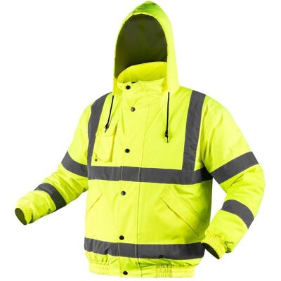 Topex, Arbeitsjacke, Kurtka robocza ostrzegawcza lekko ocieplana bomberka żółta rozmiar M (M) Topex, Arbeitsjacke, Kurtka robocza ostrzegawcza lekko ocieplana bomberka żółta rozmiar M (M)