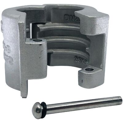 BRW, Garagenausstattung, Spannschalen aus Aluminium nach EN 14420-3 BRW, Garagenausstattung, Spannschalen aus Aluminium nach EN 14420-3