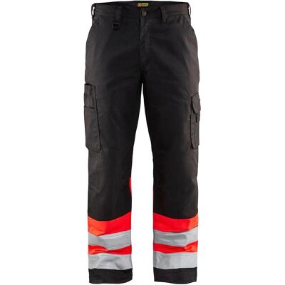 Blakläder, Arbeitshose, unisex Warnschutzhose 1564 schwarz, leuchtrot Grösse 64 (64) Blakläder, Arbeitshose, unisex Warnschutzhose 1564 schwarz, leuchtrot Grösse 64 (64)
