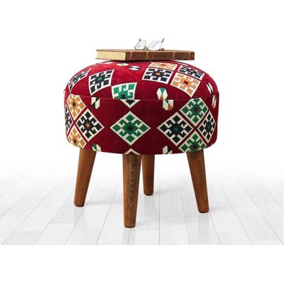 Atelier del Sofa Melik v2 - Mehrfarbiger Pouf Atelier del Sofa Melik v2 - Mehrfarbiger Pouf