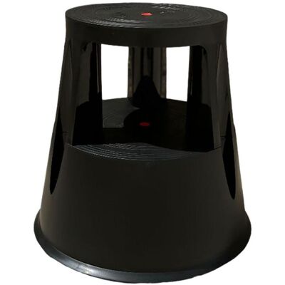Label, Hocker + Pouf, Black mobile stable stool Label, Hocker + Pouf, Black mobile stable stool