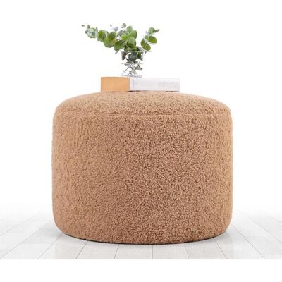 Atelier Del Sofa Modell 209FLF1141 Faux Pelz Hocker - Coffee Atelier Del Sofa Modell 209FLF1141 Faux Pelz Hocker - Coffee