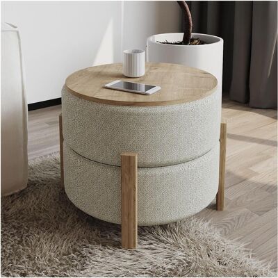 Atelier del Sofa, Hocker + Pouf, Clone Tuffet Atelier del Sofa, Hocker + Pouf, Clone Tuffet
