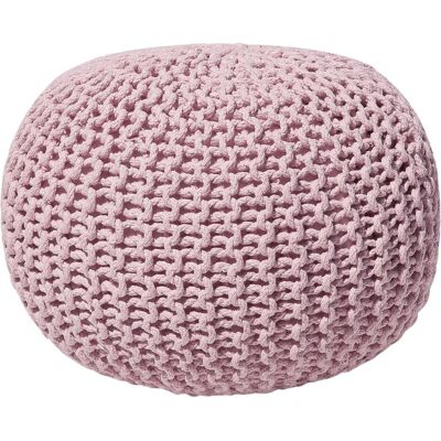 Beliani, Hocker + Pouf, Bilini Hocker 50 x 35 cm rosa CONRAD Beliani, Hocker + Pouf, Bilini Hocker 50 x 35 cm rosa CONRAD