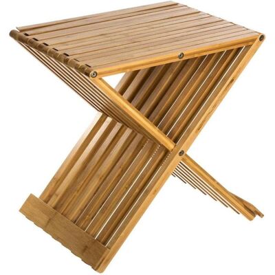 5Five, Hocker + Pouf, Składany stołek bambusowy 5Five, Hocker + Pouf, Składany stołek bambusowy