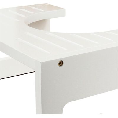 Relaxdays, Hocker + Pouf, Toilettenhocker Relaxdays, Hocker + Pouf, Toilettenhocker