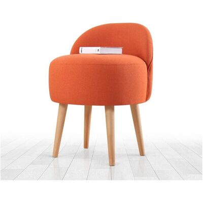 Atelier del Sofa Corvile - Orange Hocker Atelier del Sofa Corvile - Orange Hocker