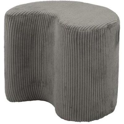 Domoletti, Hocker + Pouf, Pouf 53000009208, grey/dark gray, 44x55x36 cm Domoletti, Hocker + Pouf, Pouf 53000009208, grey/dark gray, 44x55x36 cm