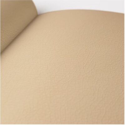 Home123, Hocker + Pouf, Hocker TERNA PU Soft 202 beige Home123, Hocker + Pouf, Hocker TERNA PU Soft 202 beige