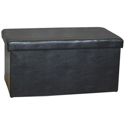 Domoletti, Hocker + Pouf, Pouf XYF634B, black, 76.5 cm x 40.5 cm x 40.5 cm Domoletti, Hocker + Pouf, Pouf XYF634B, black, 76.5 cm x 40.5 cm x 40.5 cm