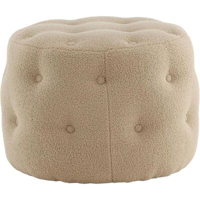 Venture Home Benjamin Beigepuff - Hocker Venture Home Benjamin Beigepuff - Hocker